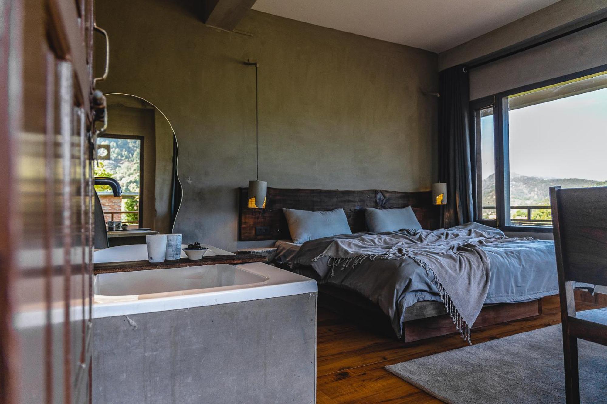 Exstasy Stays - Bathtub Rooms & Cafe - Your Romantic & Cozy Getaway - Thhpsociety - Mukteshwar Luaran gambar